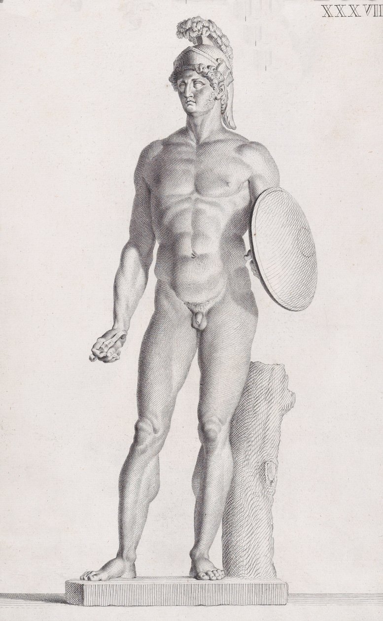 Statue de Mars, 1734 - Carlo Gregori