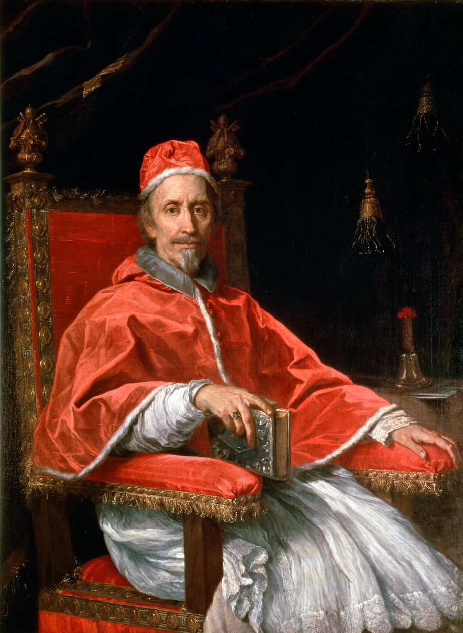 Portrait du pape Clément IX, 1669 - Carlo Maratta