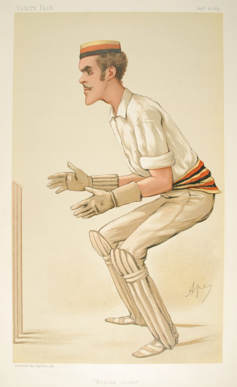 Alfred Lyttelton, Vanity Fair, 1884-09-20 - Carlo Pellegrini