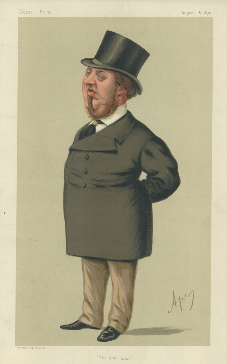 Le très honorable George Sclater-Booth - Carlo Pellegrini