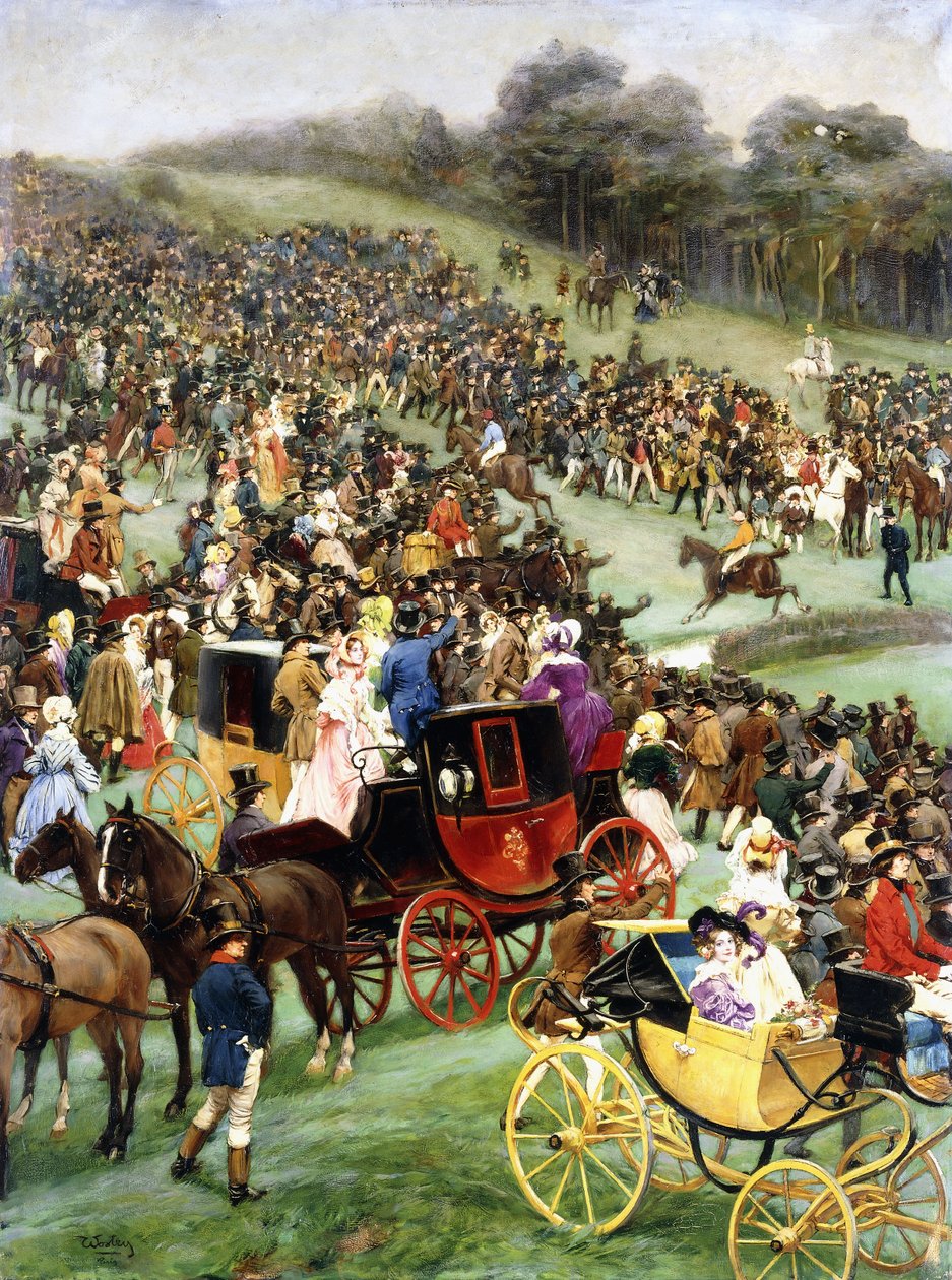 La Course de Haies - Carlo Wostry