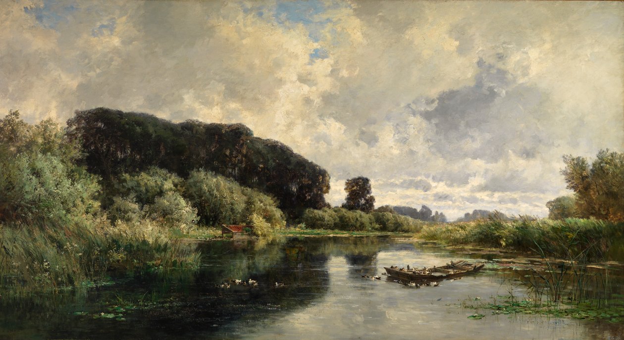 Environs de Vriesland (Hollande) - Carlos de Haes