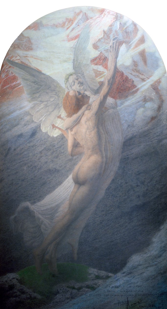 Inspiration, 1902 - Carlos Schwabe