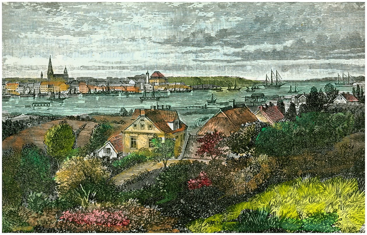 Kiel, Allemagne, vers 1875 - Carrera