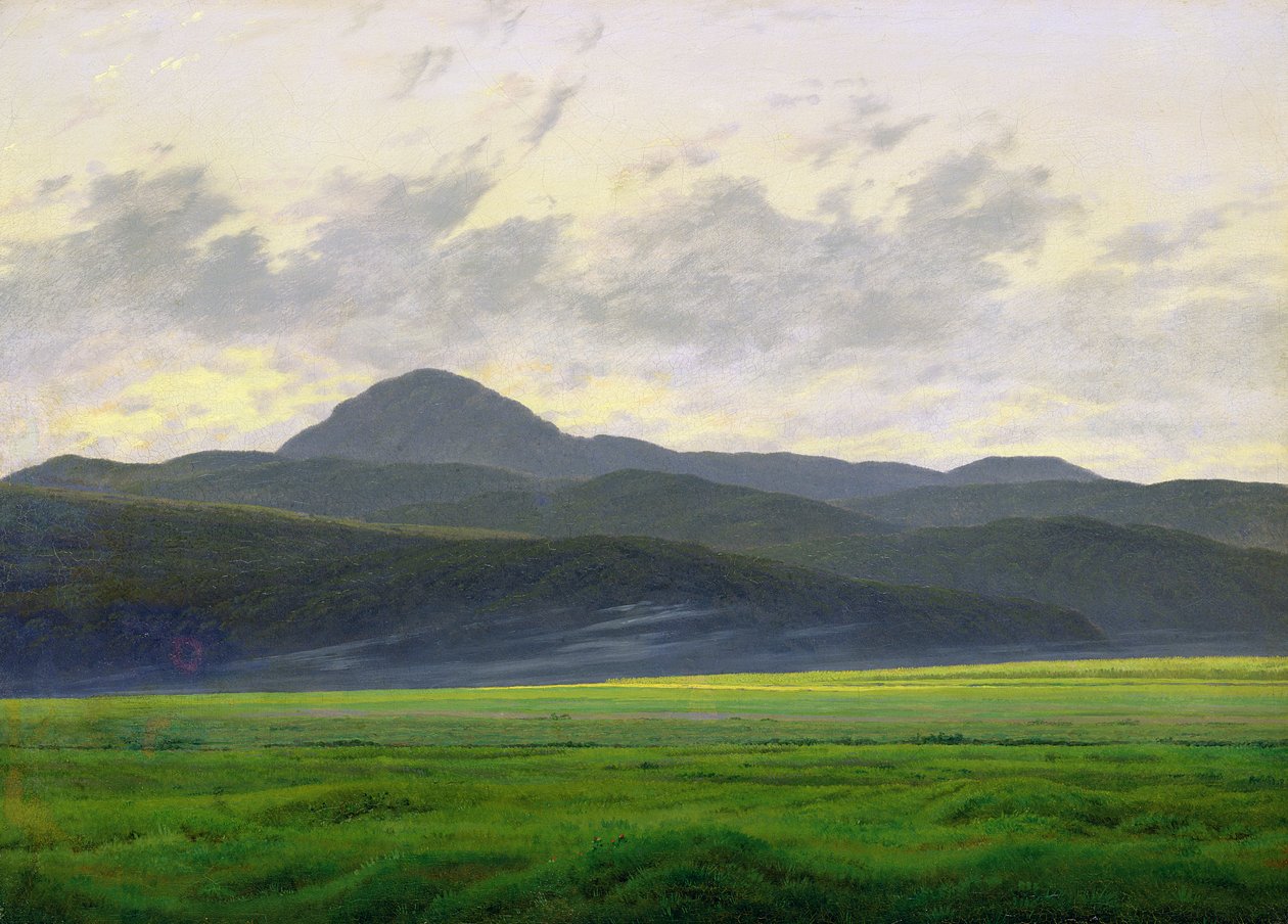 Paysage montagneux - Caspar David Friedrich