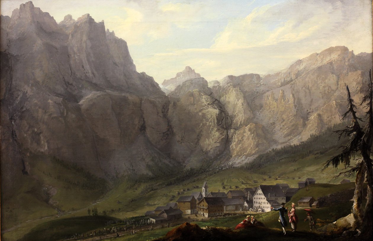 Loèche-les-Bains - Caspar Wolf