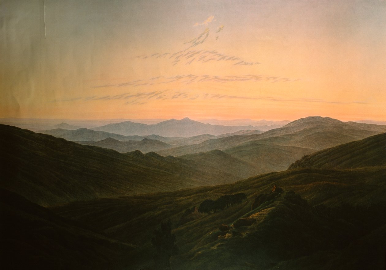 Aube, par Caspar David Friedrich (1774-1840) - Caspar David Friedrich