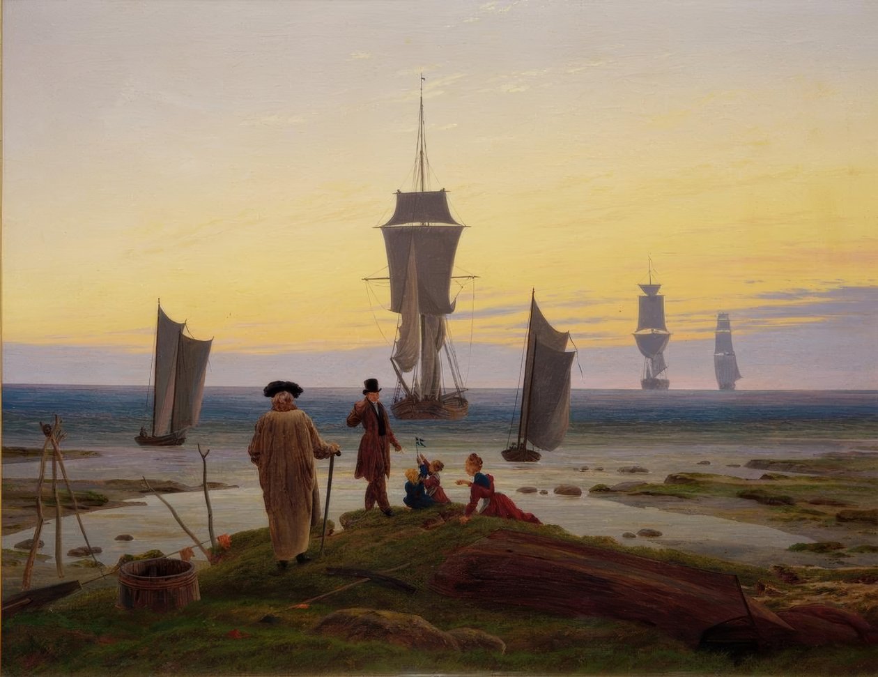Les étapes de la vie - Caspar David Friedrich