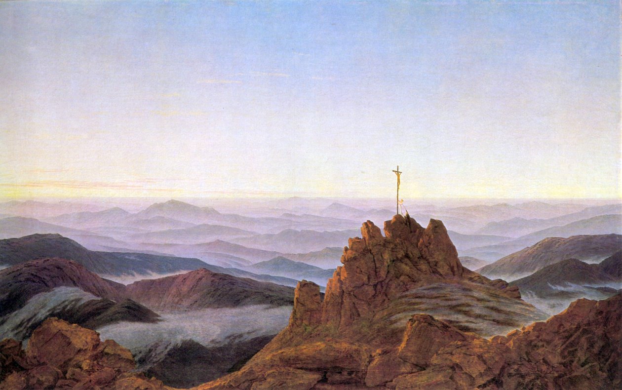 Morning in the Riesengebirge - Caspar David Friedrich