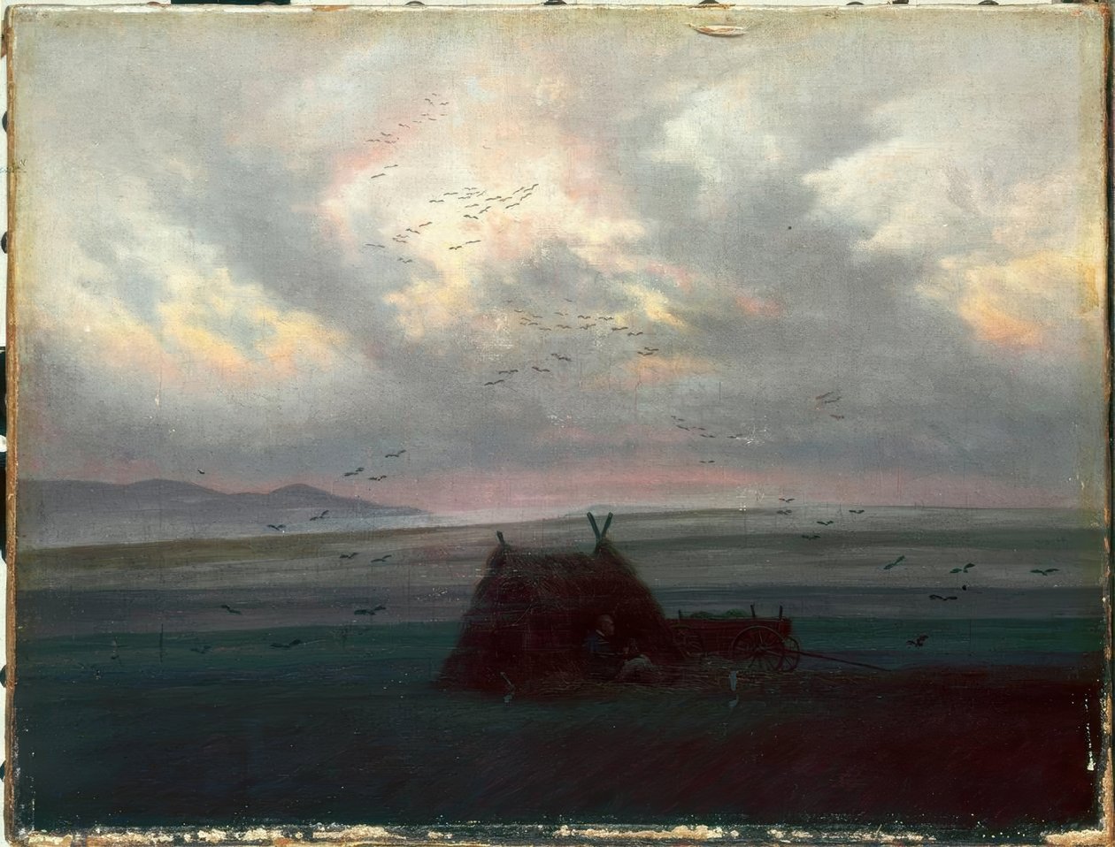 Brouillard - Caspar David Friedrich