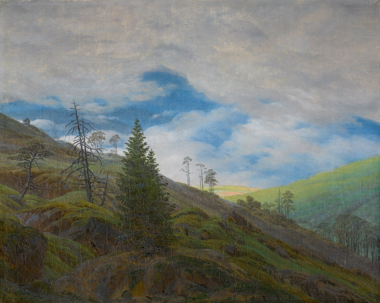 Sunburst dans les Monts des Géants - Caspar David Friedrich