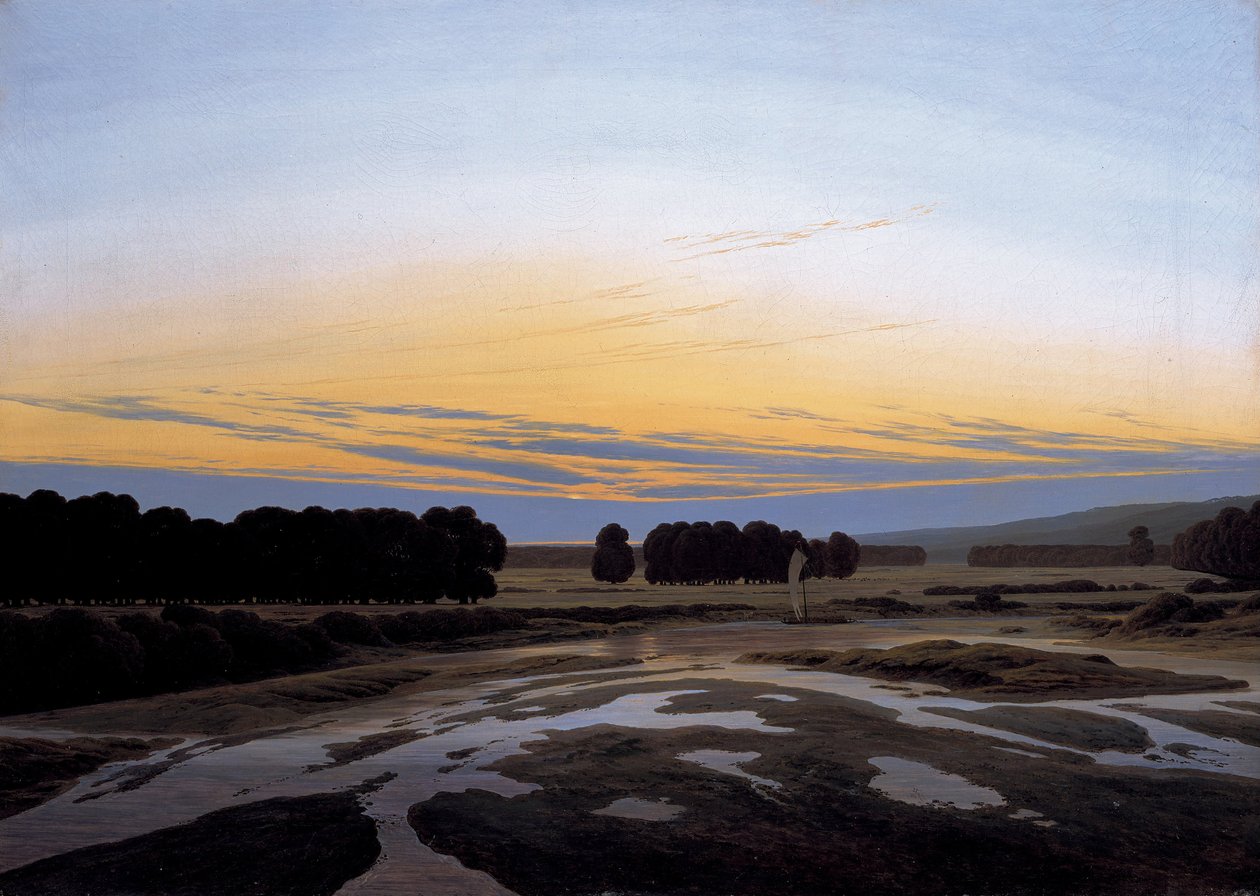 Le Grosse Gehege près de Dresde - Caspar David Friedrich