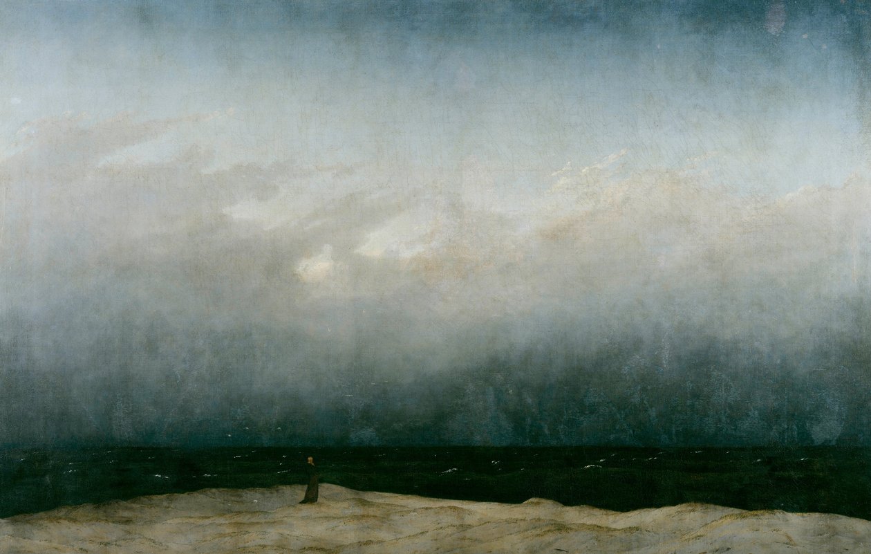 Le Moine au bord de la mer, 1808-1810 - Caspar David Friedrich