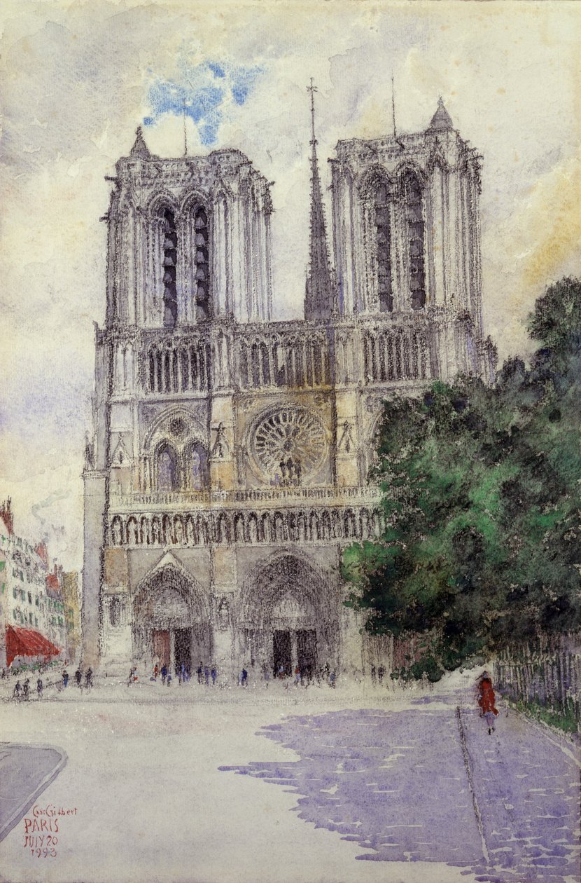 Cathédrale Notre-Dame, Paris - Cass Gilbert
