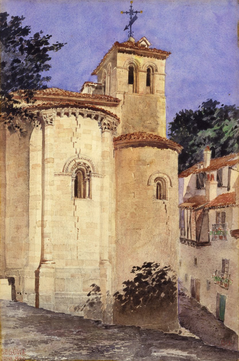 Église à Ségovie, Espagne, 1920 - Cass Gilbert