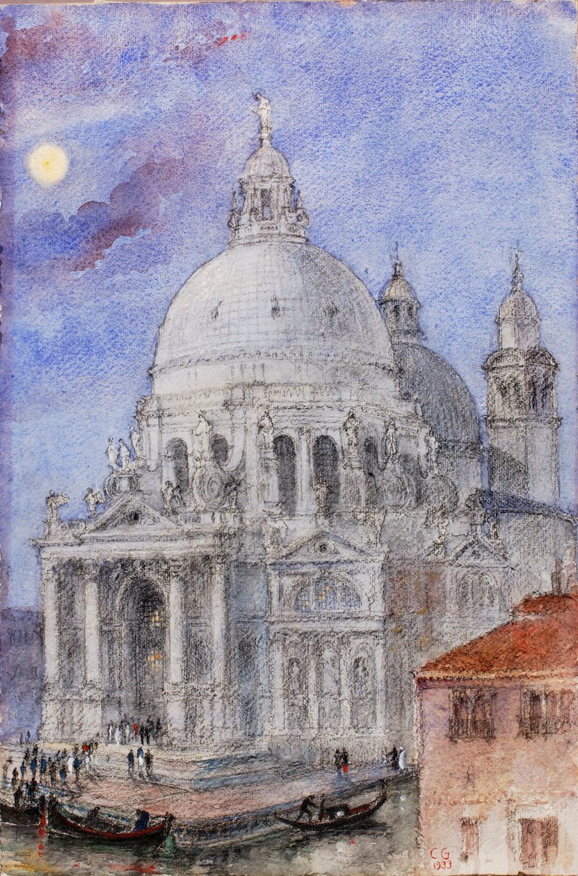 Santa Maria Della Salute, Venise, 1933 - Cass Gilbert