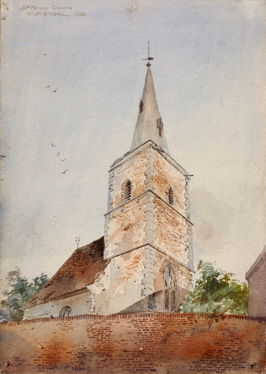 Église Saint-Pierre, Cambridge, Angleterre, 1880 - Cass Gilbert