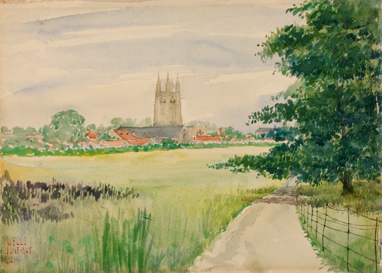 Cathédrale de Wells, Angleterre, 1905 - Cass Gilbert