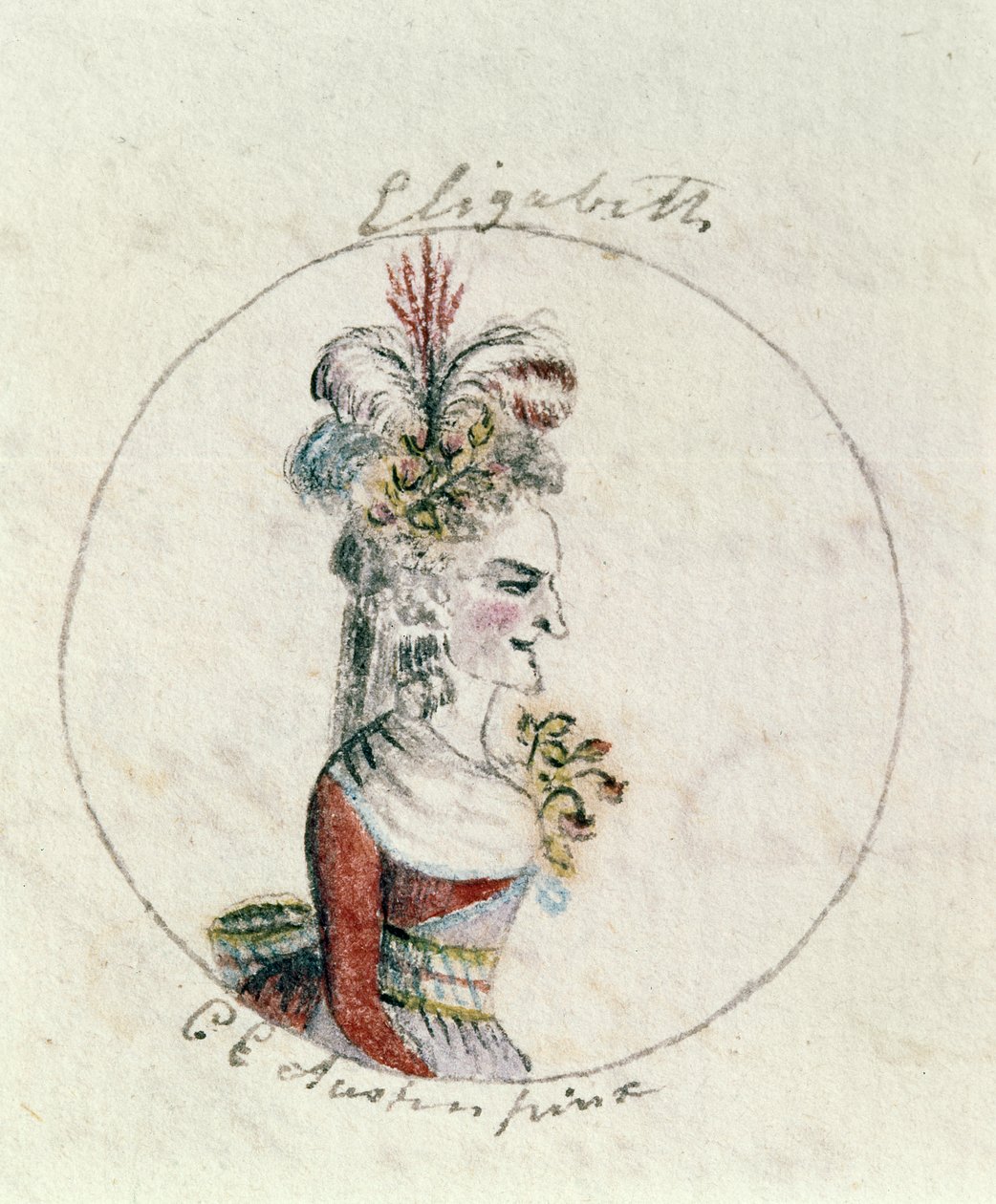 Reine Élisabeth I, vers 1790 - Cassandra Austen