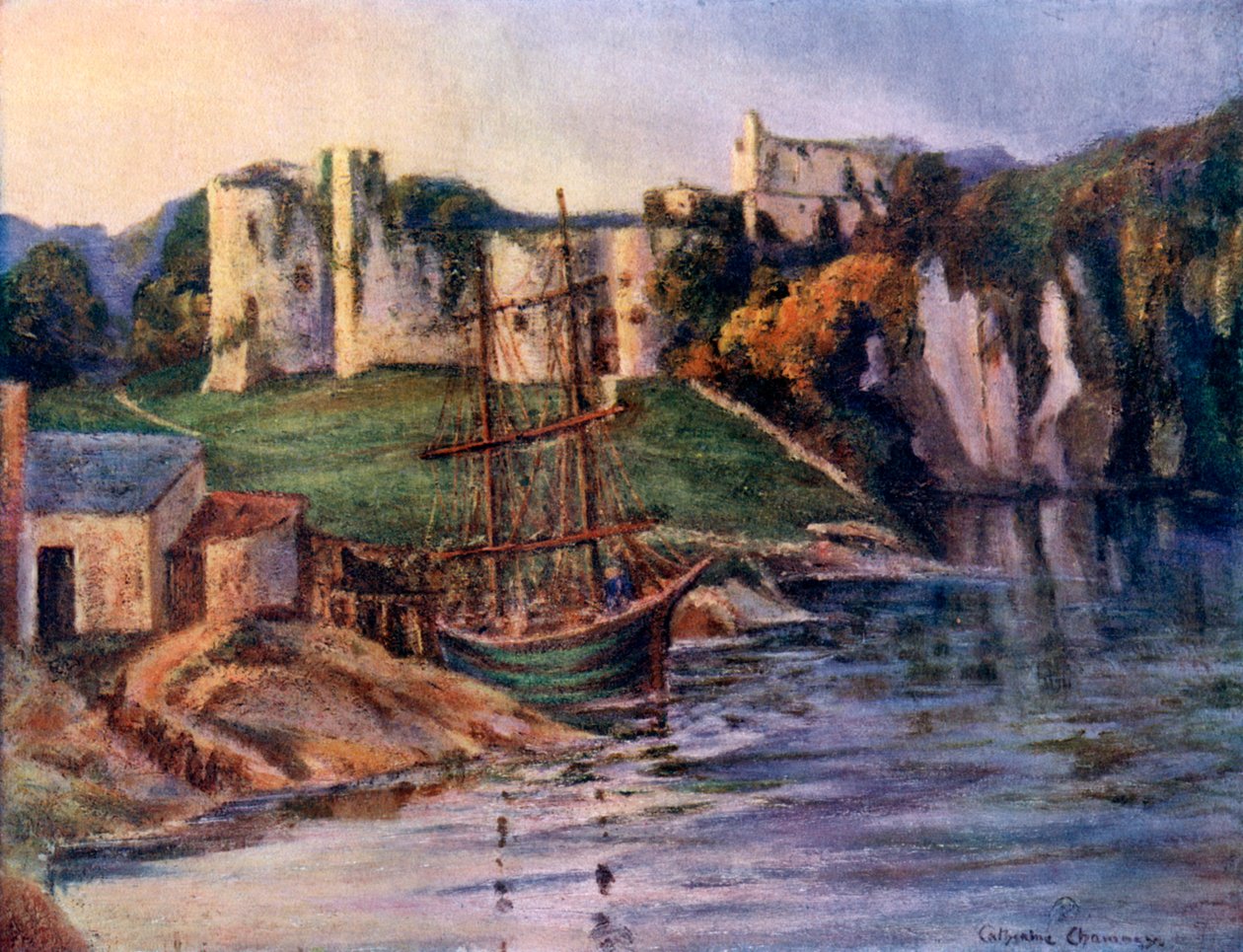 Château de Chepstow, Monmouthshire, Pays de Galles - Catharine Chamney