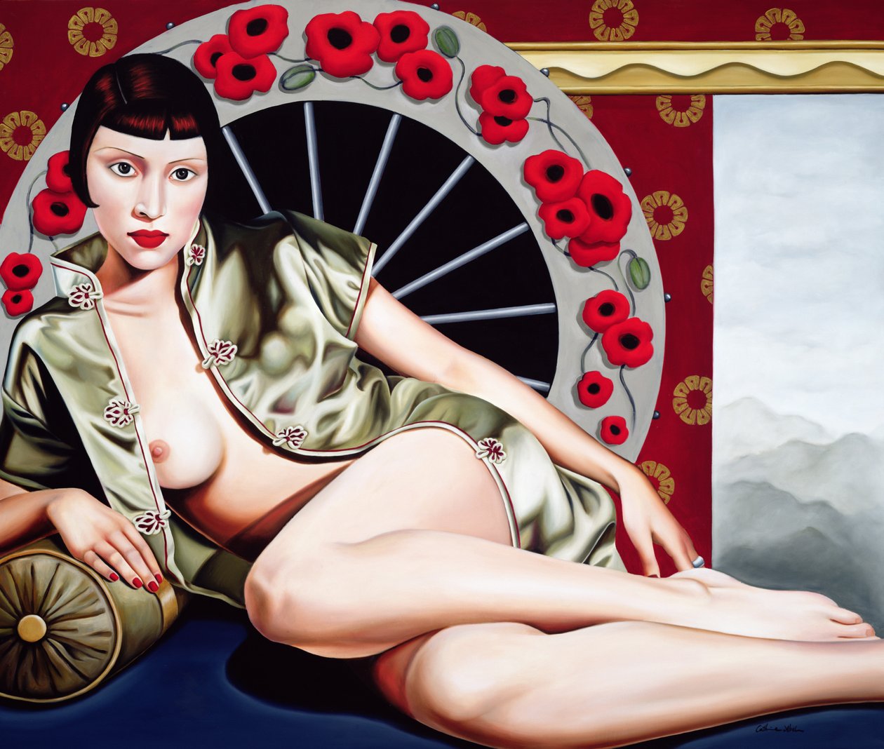 Heure du Coquelicot Doré - Catherine Abel