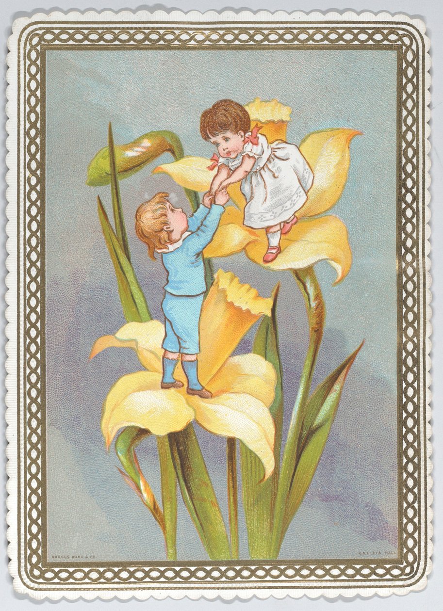 Valentine, 1875-1880 - Catherine Greenaway