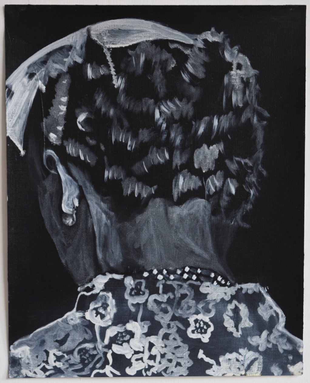 Belladonna : Ann, 2014 (huile et acrylique sur papier) - Cathy Lomax