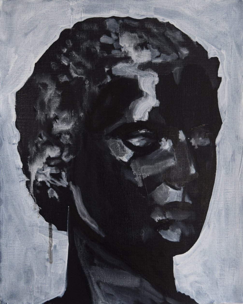 Belladonna : Marina, 2014 (huile et acrylique sur papier) - Cathy Lomax
