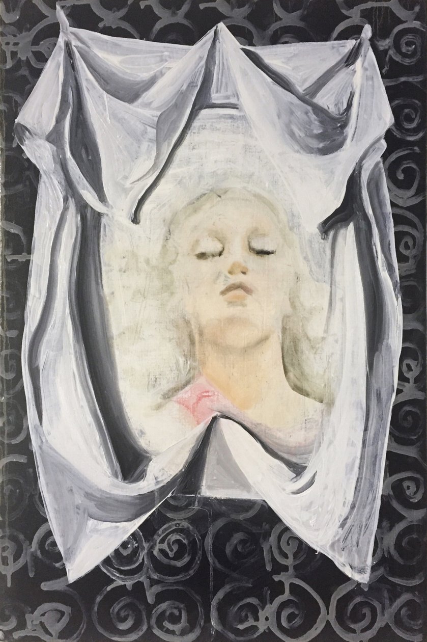 Lara Veronica, 2014-16 (huile sur lin) - Cathy Lomax