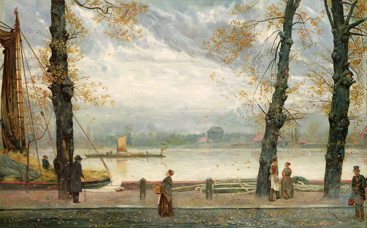 Cheyne Walk, 1870 - Cecil Gordon Lawson