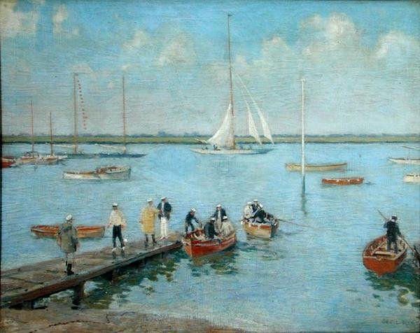 Marins en bateau - Cecil King