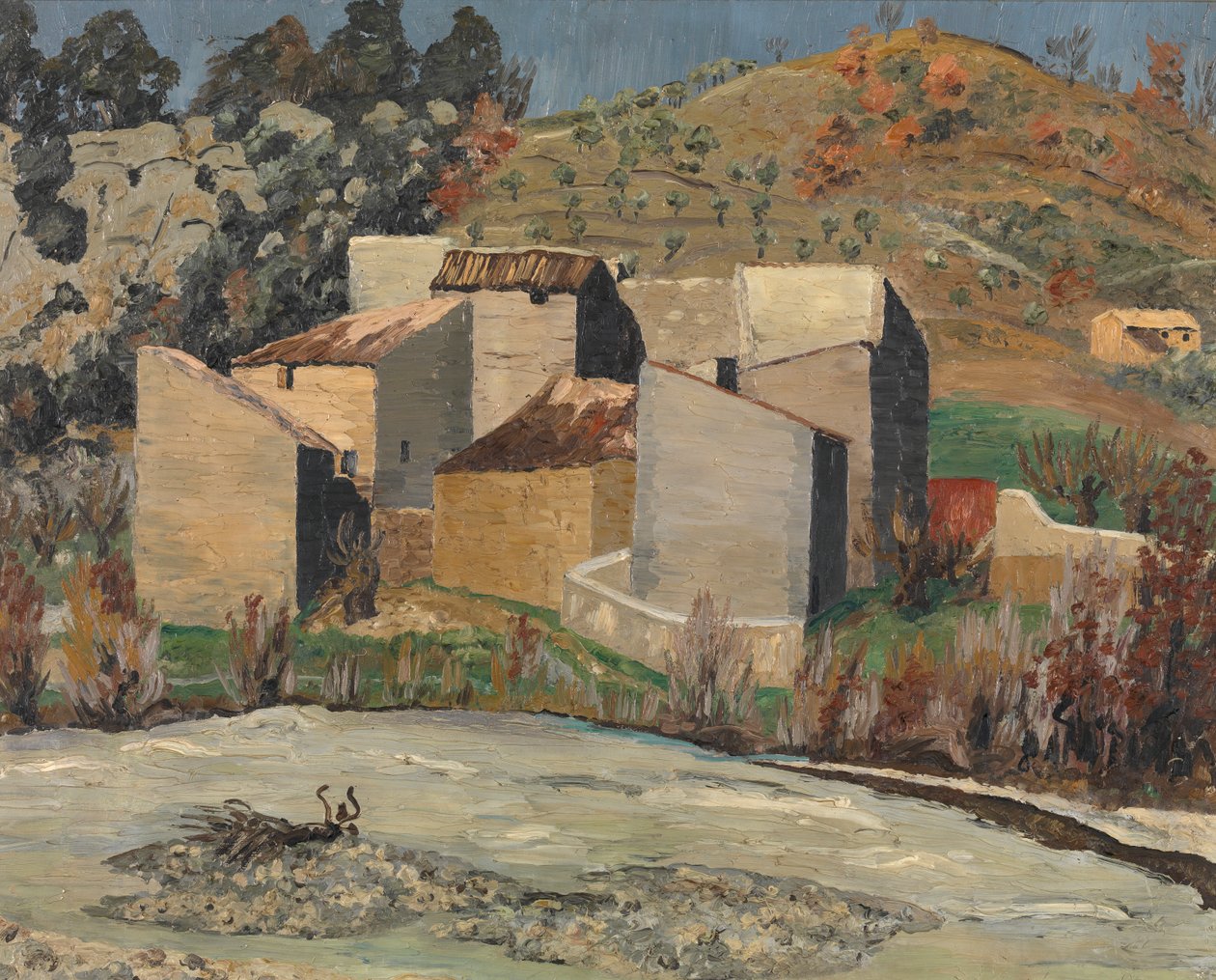 Vue de Céret - Cedric Morris