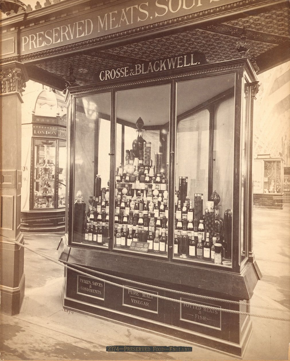 Nourriture Conservée - Angleterre - Centennial Photographic Co.