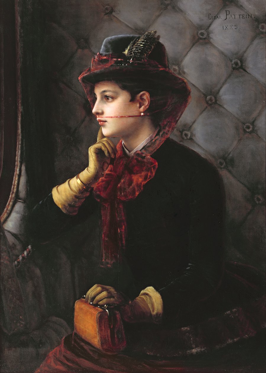 Le départ, 1885 - Cesar Pattein