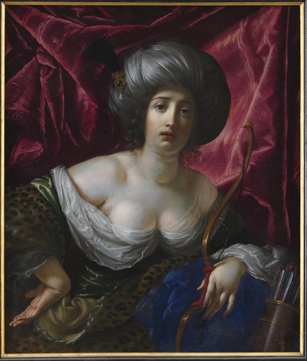 Femme représentée comme la déesse Diane - Cesare Dandini