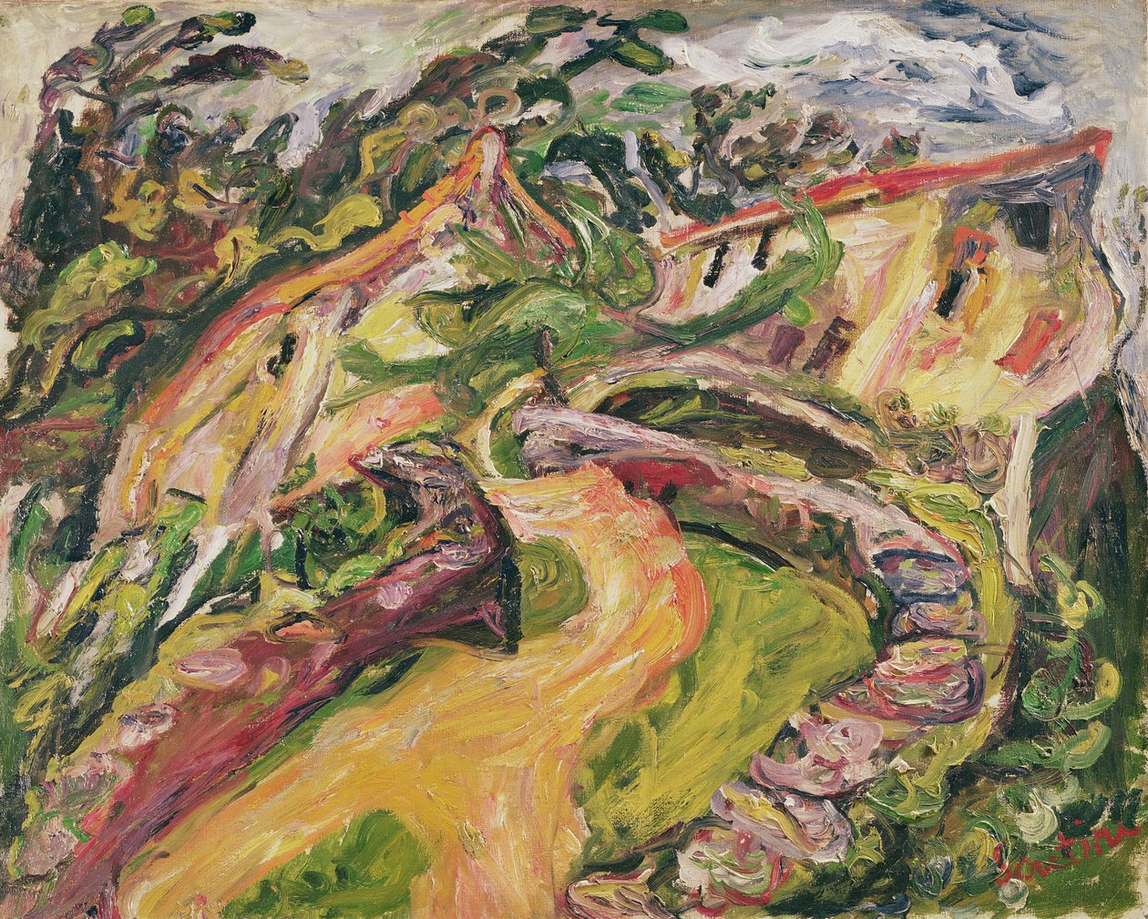 Paysage, 1919 - Chaim Soutine
