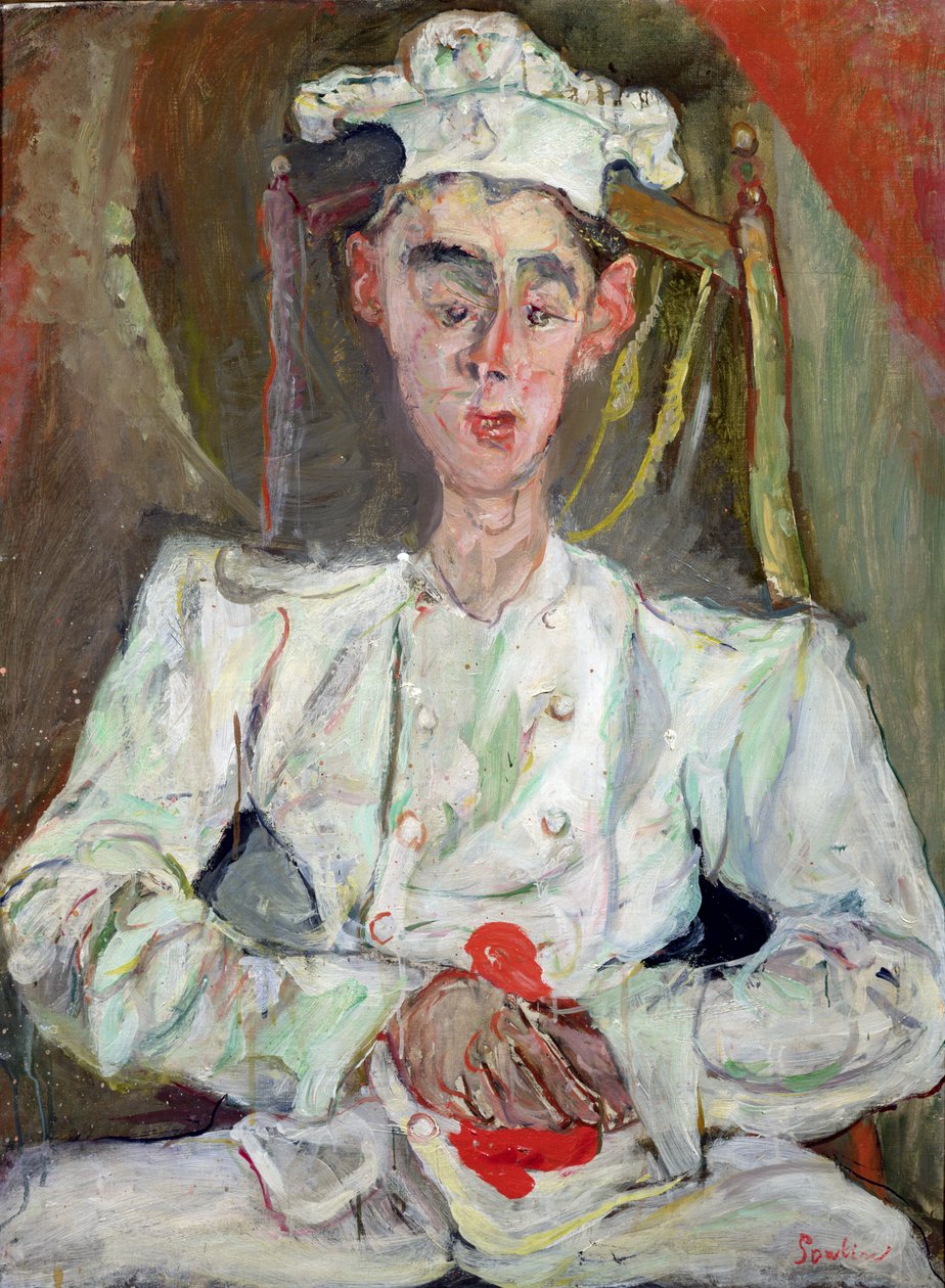 Le Petit Pâtissier, 1922 - Chaim Soutine
