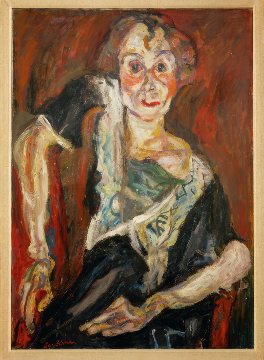 La vieille actrice - Chaim Soutine