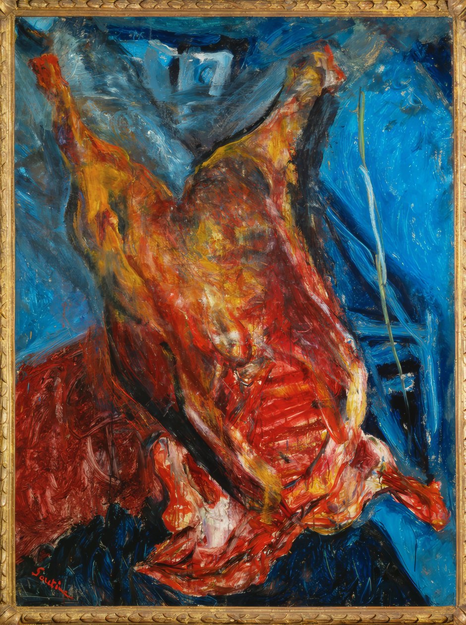 Bœuf abattu - Chaim Soutine
