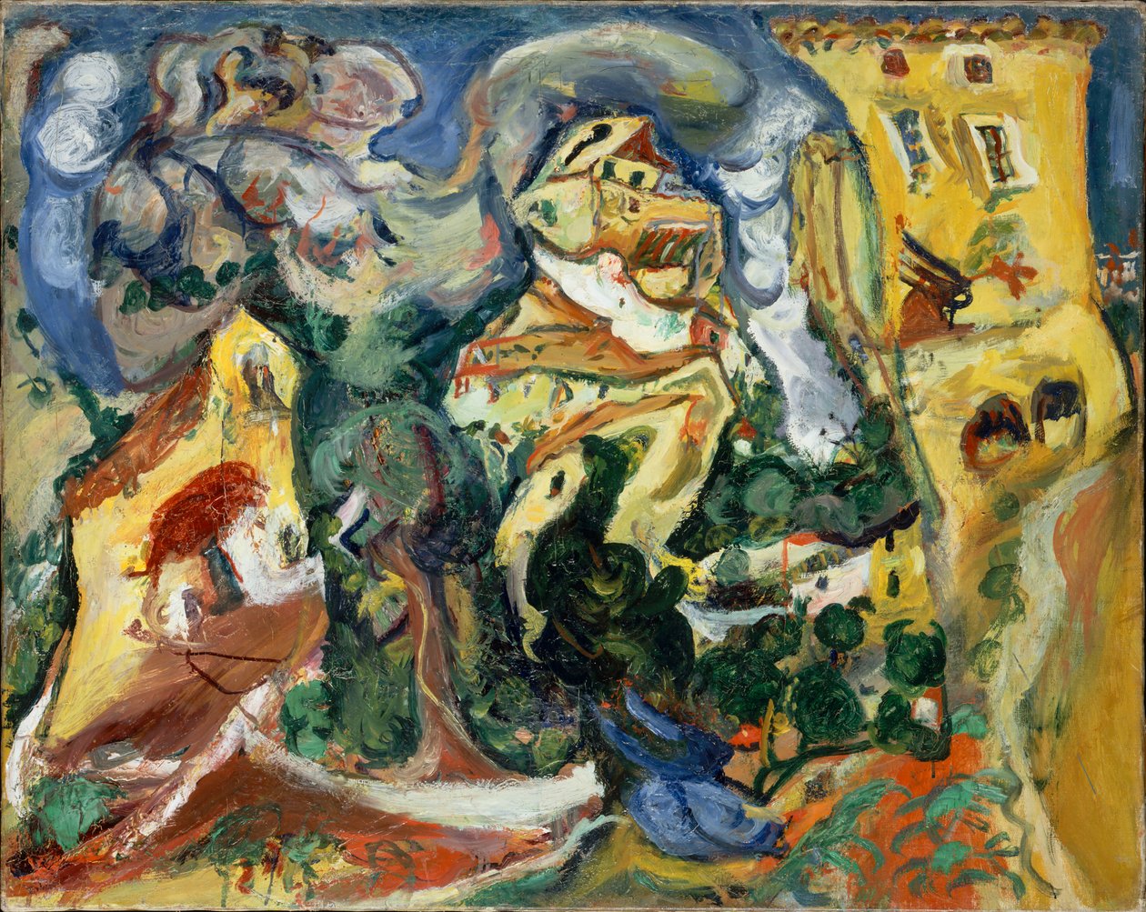 Le Village, vers 1923 - Chaim Soutine