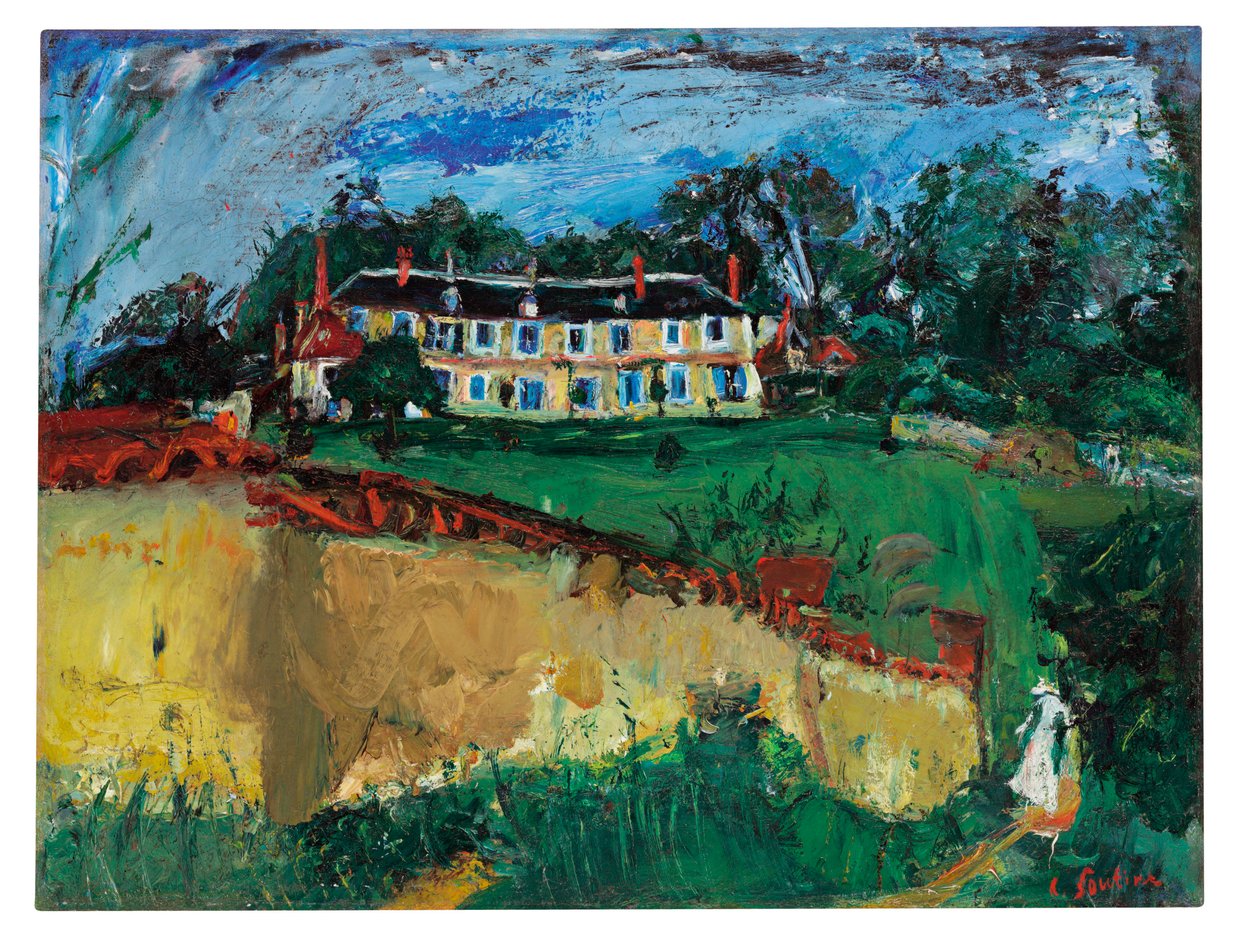 Vieille maison près de Chartres, c.1934 - Chaim Soutine