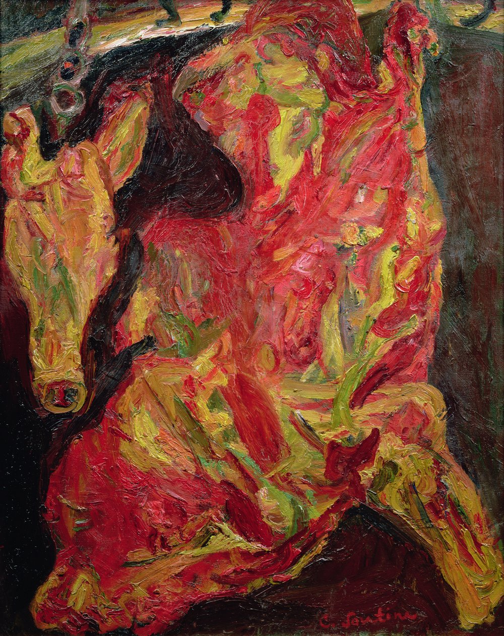 Côté de Bœuf et Tête de Veau, 1925 - Chaim Soutine