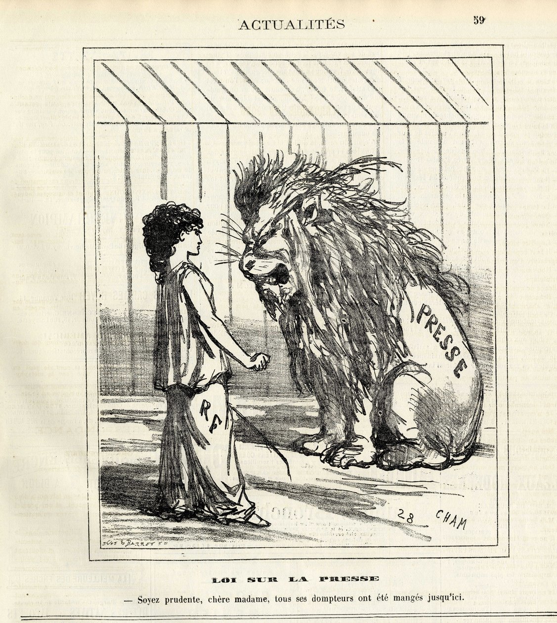 Le Charivari - Amédée de Noé