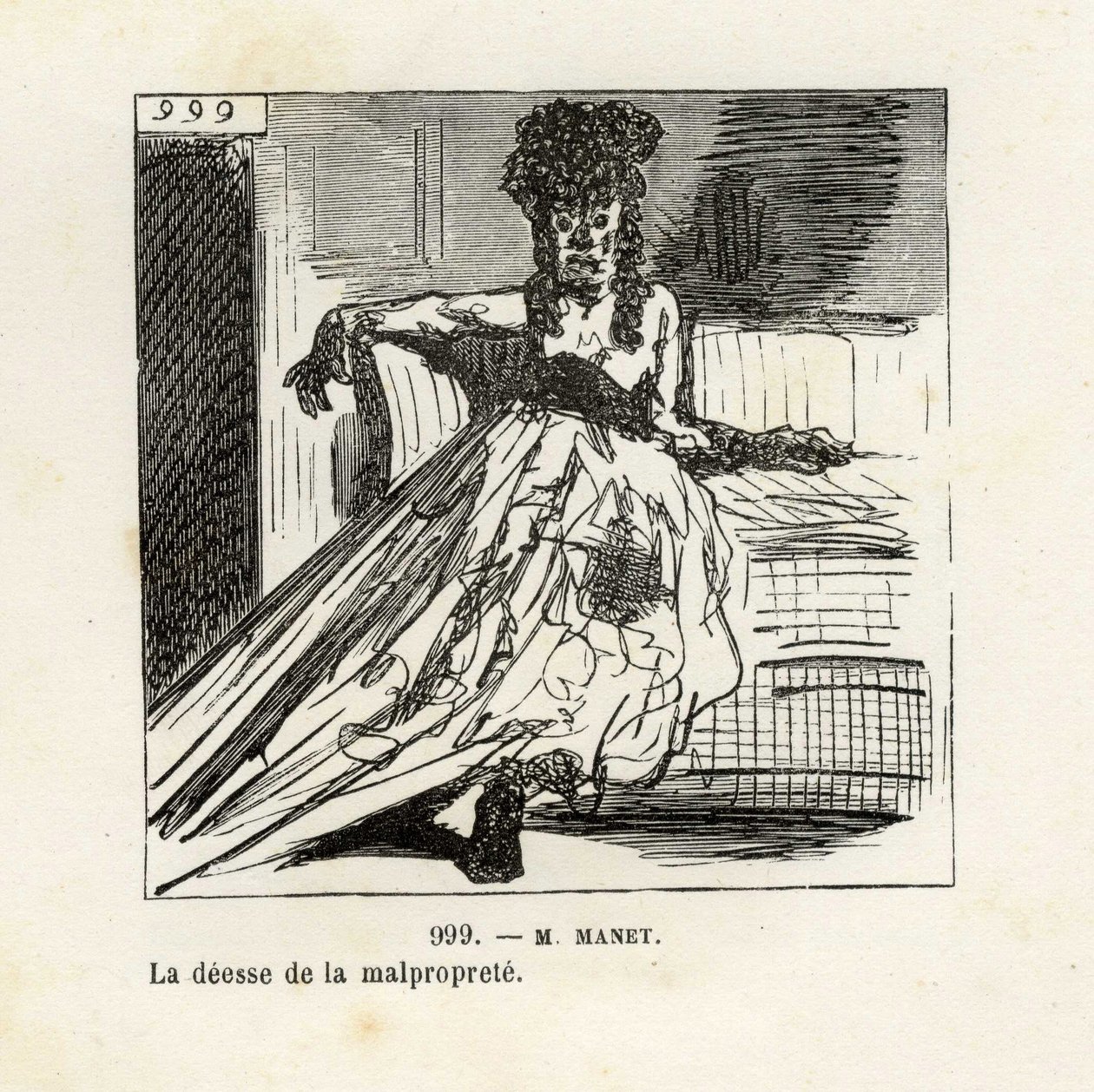 Chronique parisienne (Cham) - Amédée de Noé