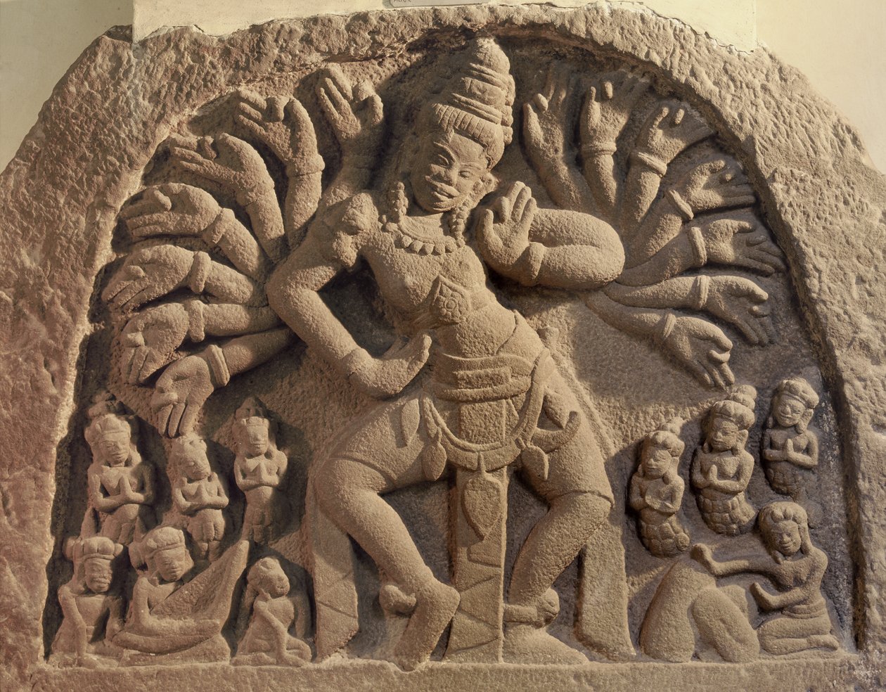 Shiva dansant à seize bras - Cham School