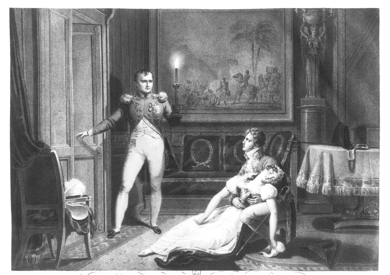 Le Divorce de Napoléon Ier (1769-1821) et Joséphine Tascher de la Pagerie (1763-1814) 30 novembre 1809 - Charles Abraham Chasselat