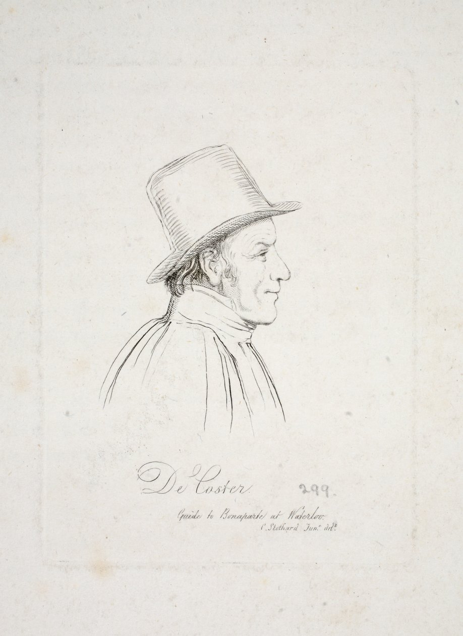 De Coster, guide de Bonaparte à Waterloo - Charles Alfred Stothard