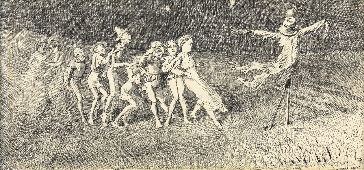 Un épouvantail - Charles Altamont Doyle