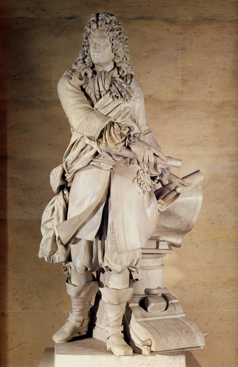 Statue de Sébastien Le Prestre de Vauban 1633-1707, 1785 - Charles Antoine Bridan