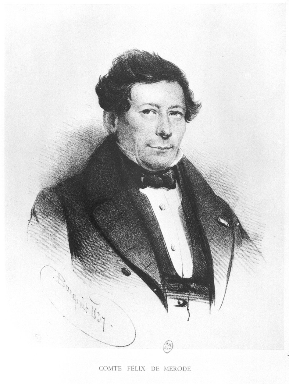 Comte Félix de Mérode (1791-1857) 1837 - Charles Baugniet